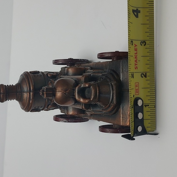 Vintage 1974 Banthrico Steam Engine Coin Bank - Picture 8 of 9